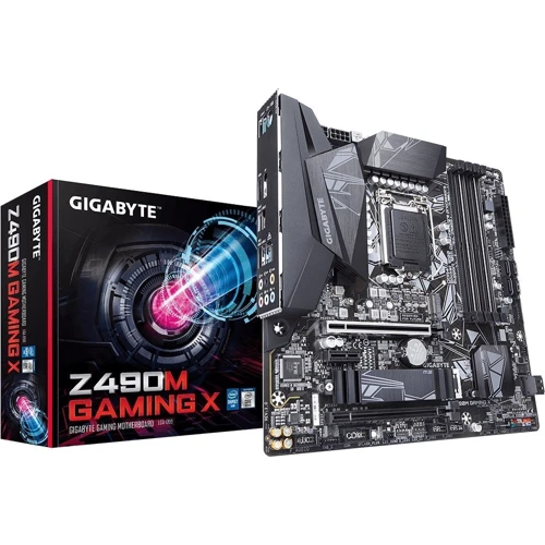 GIGABYTE Z490M GAMING X: Разъемы на задней панели USB 3.0 (USB 3.1 Gen 1), USB 3.1 Gen 2