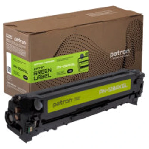 

Patron Hp 128A (CE320A) Green Label, black (PN-128AKGL)
