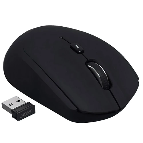 Мышь Acer OMR050 Black (ZL.MCEEE.02D): Интерфейс подключения Bluetooth, Wireless