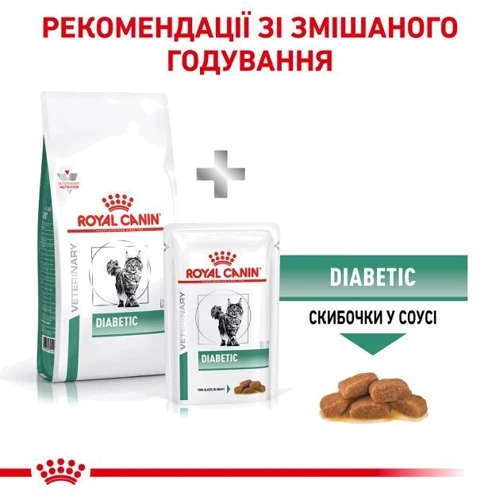 Сухой корм Royal Canin Diabetic Cat для котов с диабетом 1.5 кг (39060151) фото 9