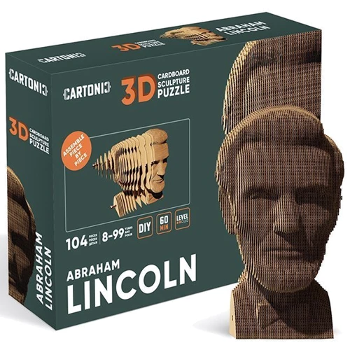 Картонный конструктор Cartonic 3D Puzzle LINCOLN: Вид история