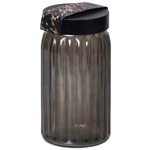 Банка HEREVIN Embossed Black Marble 1.7 л (190082-002)