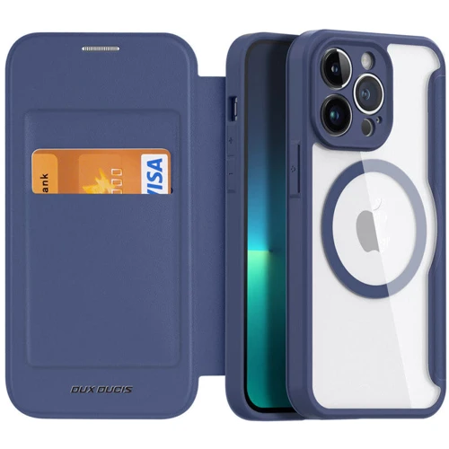 Чохол для iPhone Dux Ducis Skin X Pro з MagSafe Blue для iPhone 16 Pro Max: Колір синий