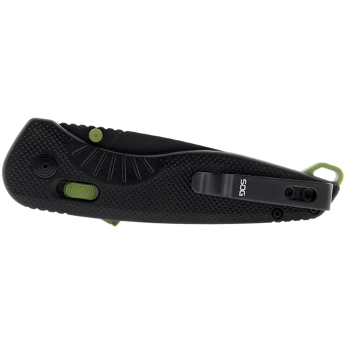 Нож SOG Aegis AT Black/Moss Tanto (SOG 11-41-09-41): Система открывания одной рукой Есть