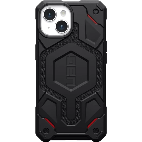Чехол для iPhone Urban Armor Gear UAG Monarch Pro Magsafe Kevlar Black (114220113940) for iPhone 15 Plus: Цвет черный