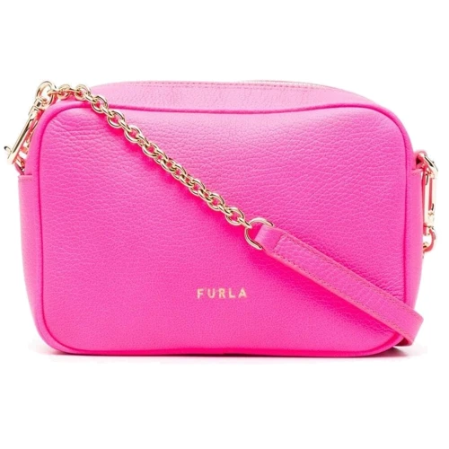 Жіноча сумка крос боді Furla Real Mini Camera Case фуксія (WB00243HSF000FX00010)