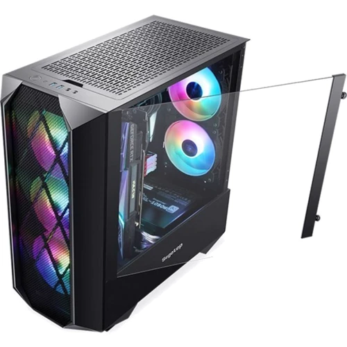 Корпус Segotep PHOENIX G5 Black (SG-G5): Типорозмір Midi-Tower