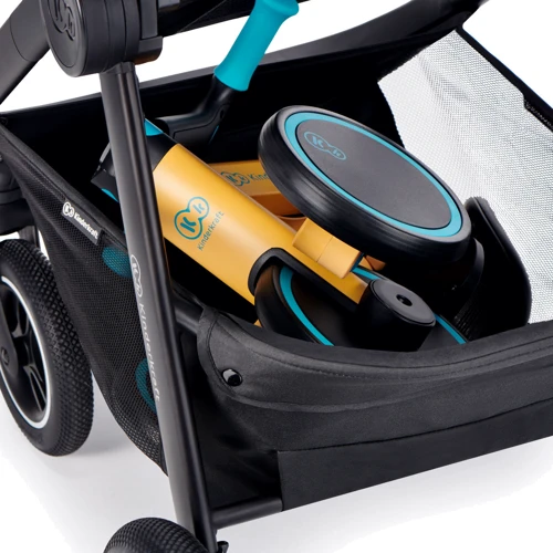Триколісний велосипед 3 в 1 Kinderkraft 4Trike Sunflower Blue (00-00305178): Гальма Ножной