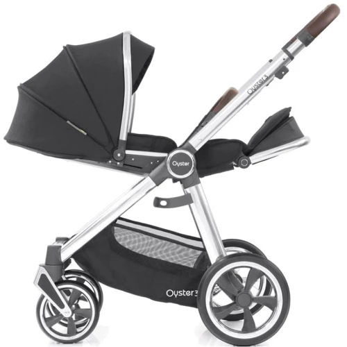 Універсальна коляска 2 в 1 BabyStyle Oyster 3 2021 (Caviar / Mirror): Можливість встановлення люльки есть