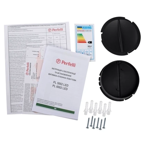 Вытяжка Perfelli PL 6002 W LED: Тип монтажа Настенный