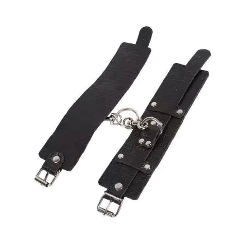 Наручники Leather Dominant Hand Cuffs, black