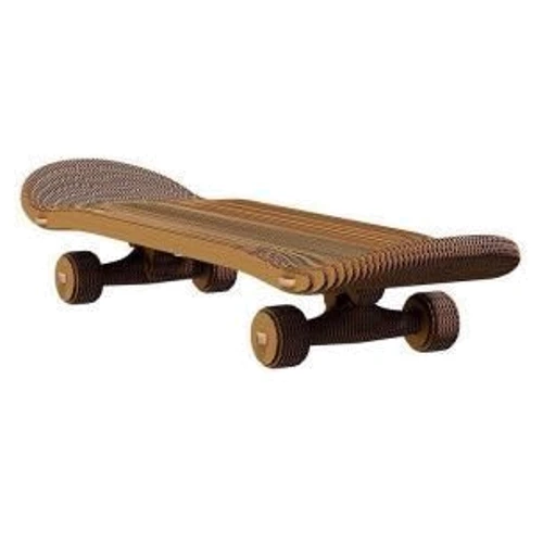 Картонный конструктор Cartonic 3D Puzzle Skateboard and spray can
