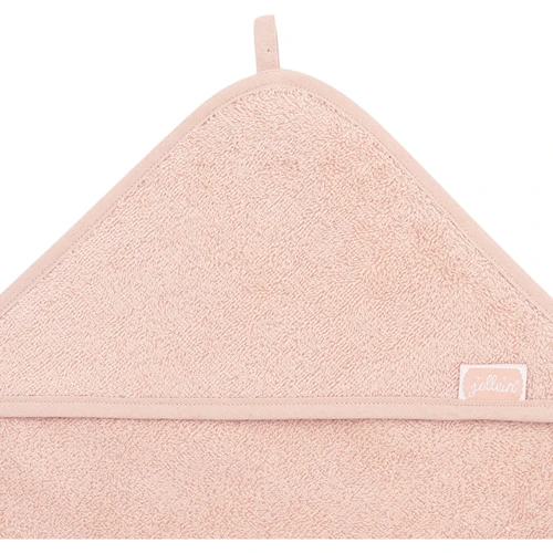 Махровий дитяче рушник з капюшоном Jollein 75x75см Pale Pink