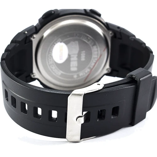 Наручные часы Skmei 1068 Black: Функции Секундомер, Будильник, Подсветка, Дата, День недели