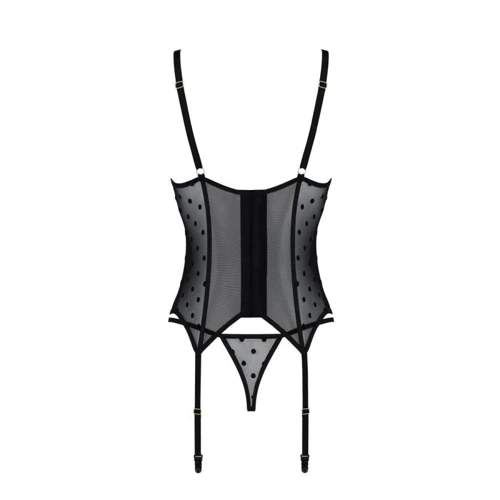 Корсет Passion MARINA CORSET black XXL/XXXL