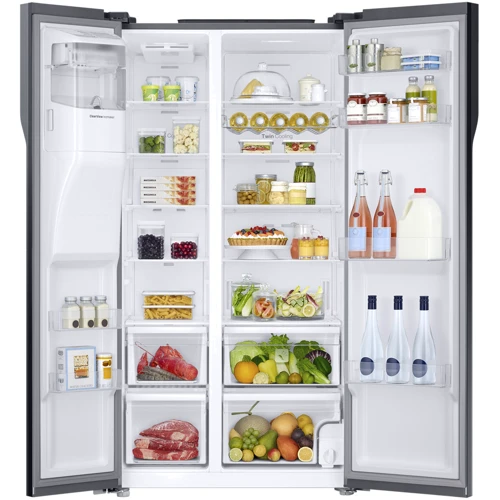 Холодильник Side-by-Side Samsung RS51K54F02C: Объем морозильной камеры, л 177