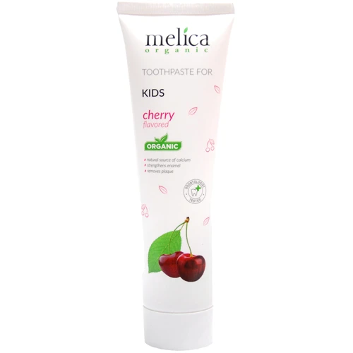 Melica Organic Зубна паста дитяча Вишня 100 ml