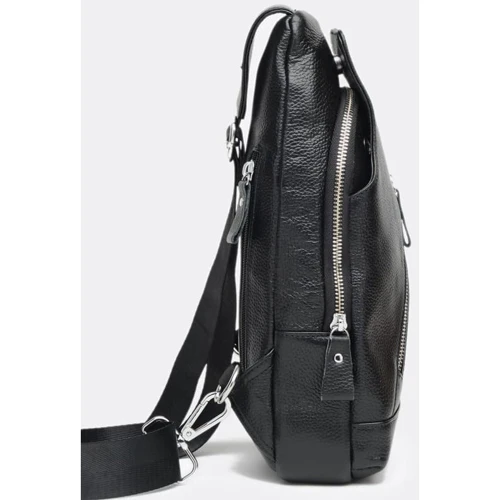 Чоловіча сумка-слінг Keizer чорна (k15029-black): Тип Сумки