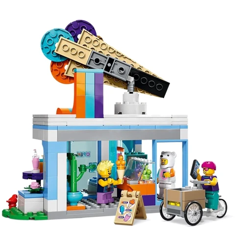 Конструктор LEGO City Магазин мороженого (60363): Количество деталей, шт. 296
