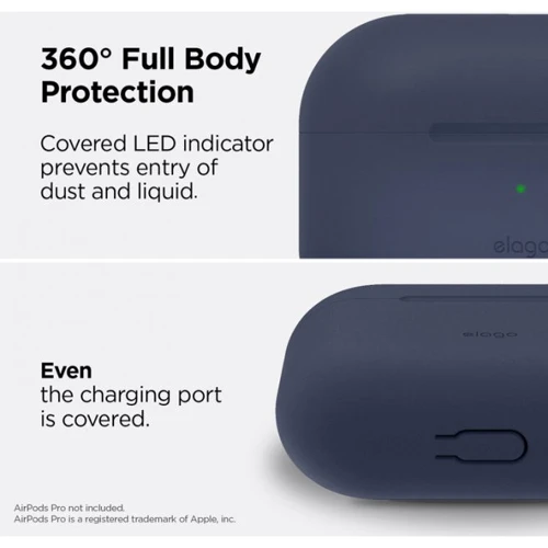 Чехол для наушников Elago Original Case Jean Indigo (EAPPOR-BA-JIN) for Airpods Pro фото 1
