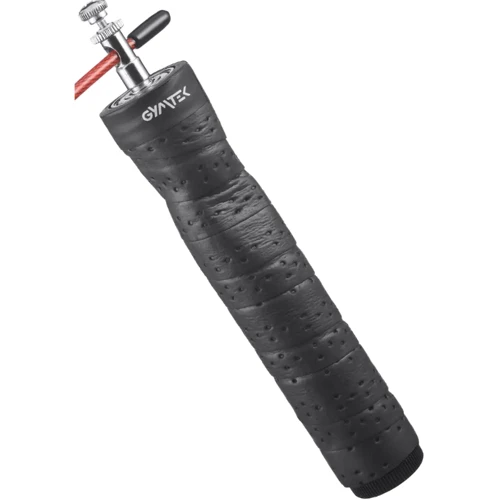 Скакалка Скакалка Gymtek скоростная с утяжелителем на подшипниках (5907766663980): Материал шнура металл