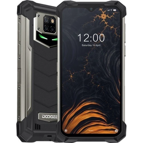 Смартфон Doogee S88 Pro 6/128GB Mineral Black: Процесор Mediatek MT6771T Helio P70 (12 nm) Octa-core (4x2.1 GHz Cortex-A73 & 4x2.0 GHz Cortex-A53)