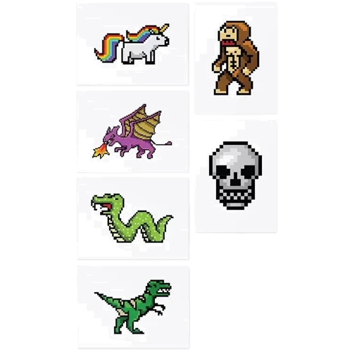 Временные тату TATTon.me Pixel set (TSPixel): Производитель TATTon.me