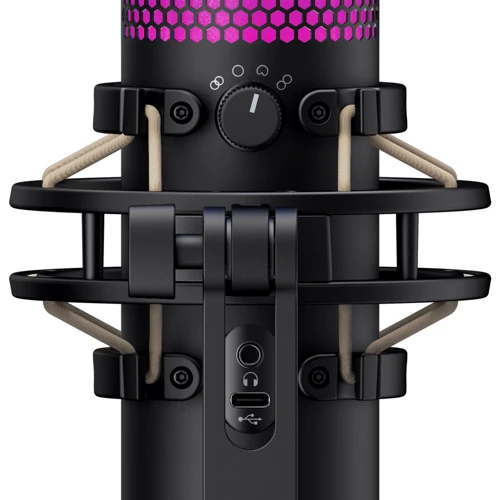 Мікрофон HyperX QuadCast RGB Black (HMIQ1S-XX-RG/G / 4P5P7AA): Вихідний штекер USB