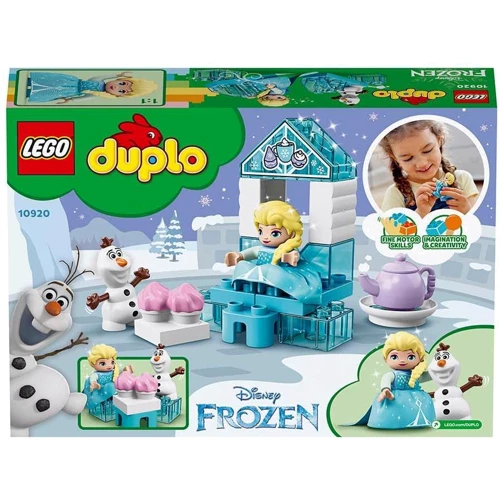 Конструктор LEGO DUPLO Princess Чаепитие у Эльзы и Олафа (10920): Рекомендуемый возраст 2 - 5 лет
