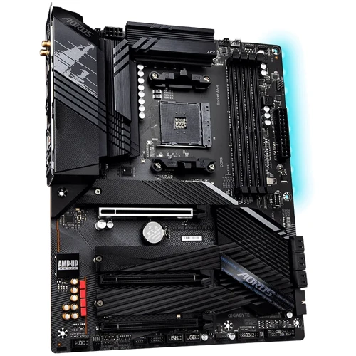 Gigabyte X570S AORUS ELITE AX: Роз'єми на платі M.2