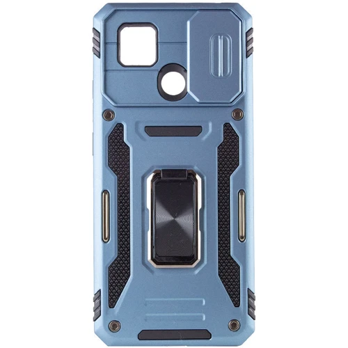 Чохол для телефона Mobile Case Camshield Army Ring Light Blue для Xiaomi Redmi 9C / 10A: Плівка в комплекті немає