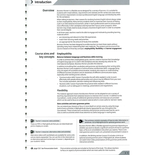 Business Partner B1+ Teacher's Resource Book with MyEnglishLab: ISBN 978-1-292-23719-0