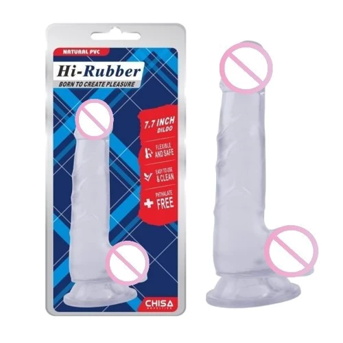 Фаллоимитатор CHISA 7.7 Inch Dildo Clear