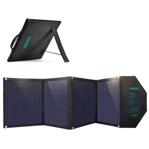 Солнечная панель Choetech 80W Foldable Solar Charger Panel фото 2