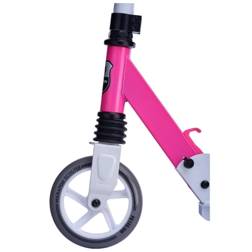 Самокат Maraton SPORT 145 Pink+ліхтарик+дзвіночок: Тип коліс литые
