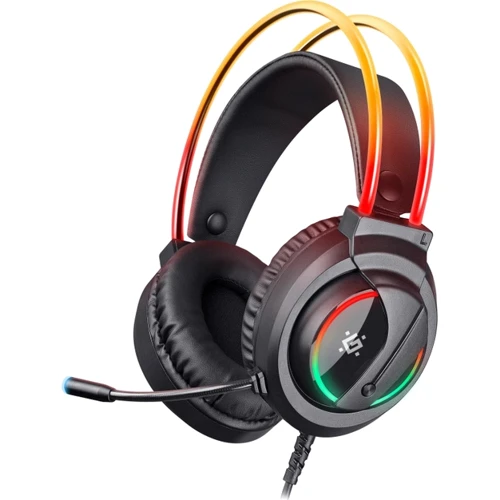 Навушники Defender Flame RGB Black (64555)