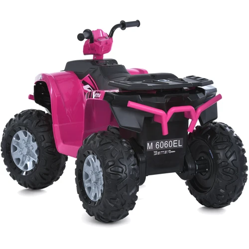 Детский электромобиль Bambi Квадроцикл розовый (M 6060EL-8(24V))
