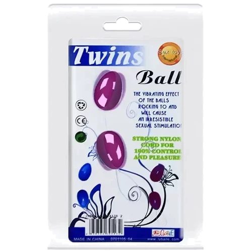 Анальные шарики LYBAILE Baile - Twins Ball (BI-014036-2)