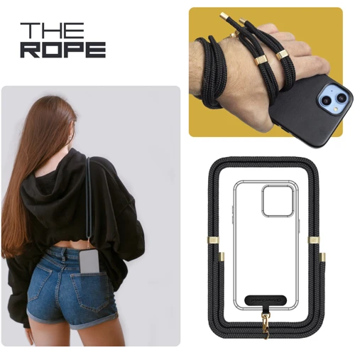 Ремешок для смартфона ArmorStandart Rope Gold Onyx with Dark holder (ARM67196) фото 5