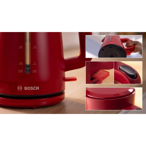 Электрочайник Bosch TWK 3M124: Тип нагревательного элемента диcковый (cкрытый)
