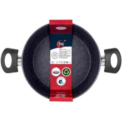 Кастрюля TVS Easy Eco Induction 20 см 2.5 л: Тип Традиционная