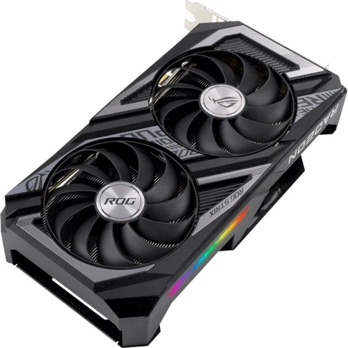 Відеокарта ASUS ROG-STRIX-RX6600XT-O8G-GAMING: Обсяг пам'яті, Гб 8
