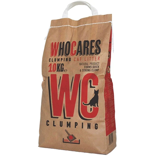 Наповнювач туалетів для кішок WhoCares Clumping Мінеральний грудкує 10 кг (10 л)