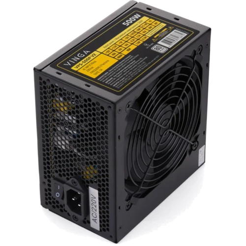 Блок живлення Vinga 500W (VPS-500PV2): Модульні (знімні) кабелю Нет