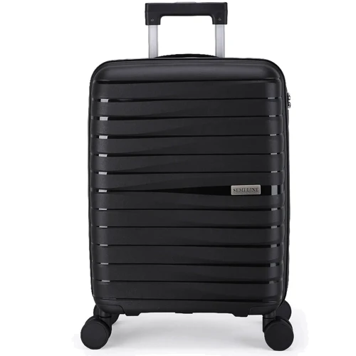 Чемодан Semi Line 20" (S) Black (T5794-1) (DAS303023): Фактура Матовая, Гладкая