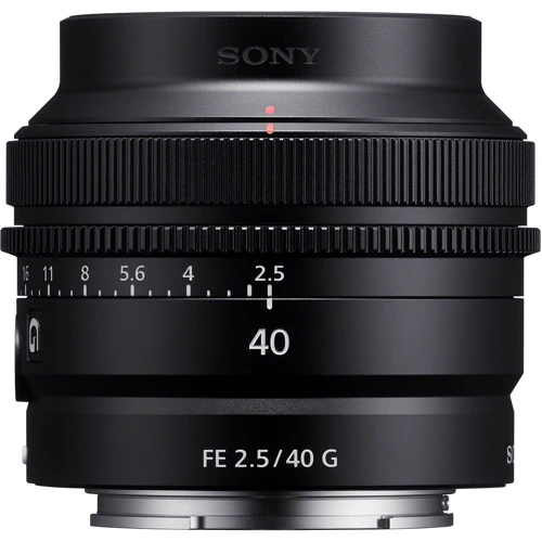 Объектив для фотоаппарата Sony SEL40F25G 40mm f/2.5 G UA: Диаметр резьбы для светофильтра 49 мм