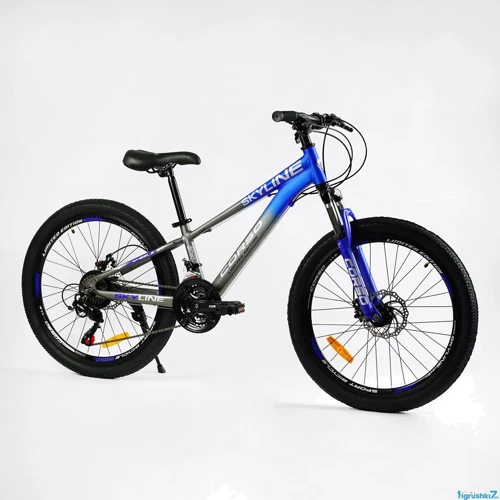 Спортивний велосипед Corso Skyline синий (SL- 24213)