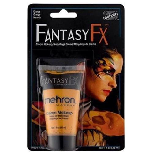 Mehron Fantasy FX, Orange Грим на водной основе (Оранжевый) 30 ml фото 1
