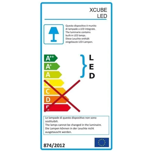Аквариум Amtra Xcube 26 Led Black 6.8 watt 26 л 31x32x37 см (A2001281) фото 4