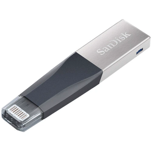 USB-флешка SanDisk 256GB iXpand Mini USB 3.0/Lightning (SDIX40N-256G-GN6NE): Стандарт USB USB 3.0